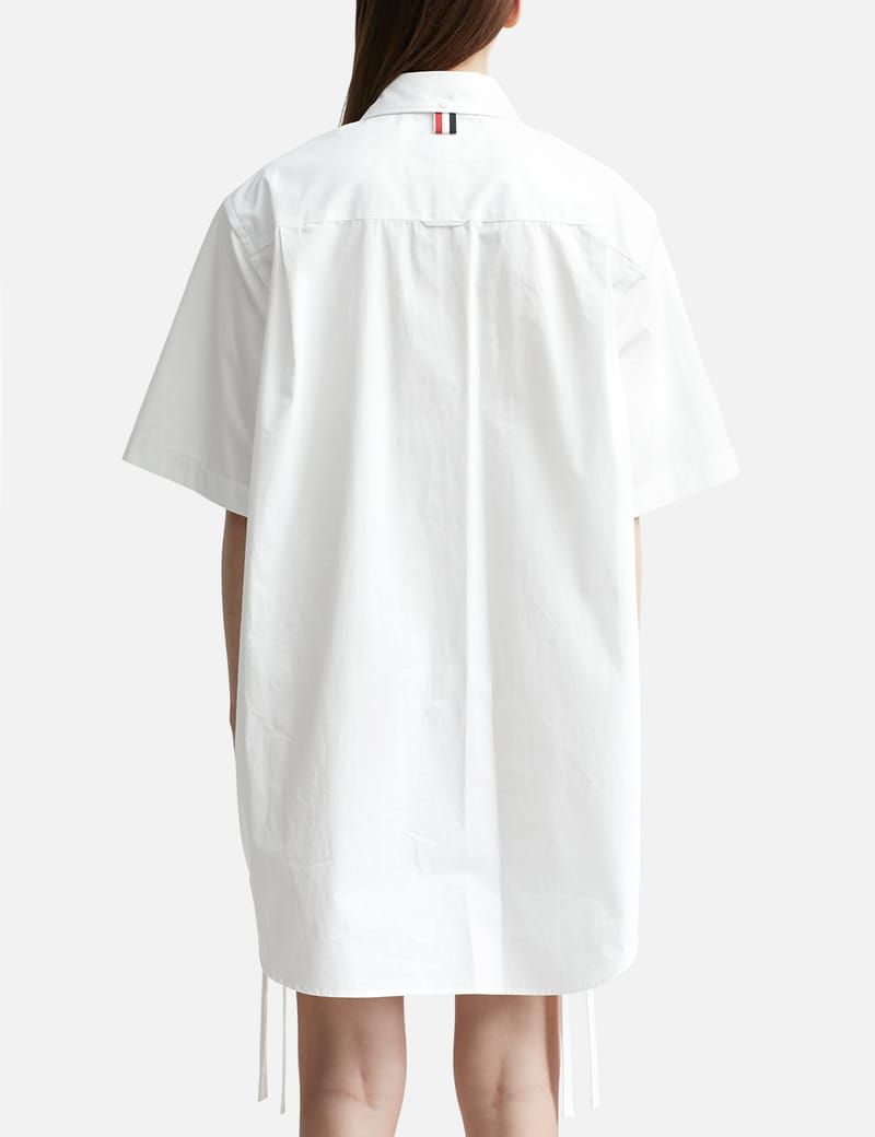 Thom Browne - SUPERSIZED GATHERED SHIRT DRESS | HBX