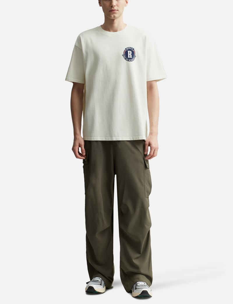 Rhude - BORDEAUX WINE T-SHIRT | HBX - Globally Curated