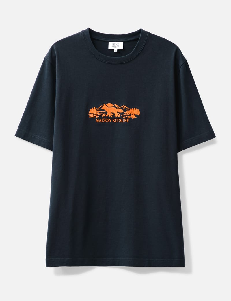 MAISON KITSUNE メゾンキツネ Tシャツ MM00127KJ0118 メンズ