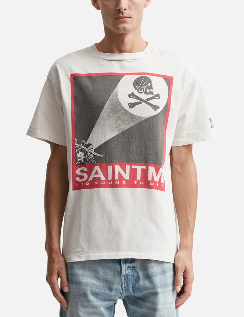 NEIGHBORHOOD × SAINT MICHAEL TEE / WU WH-