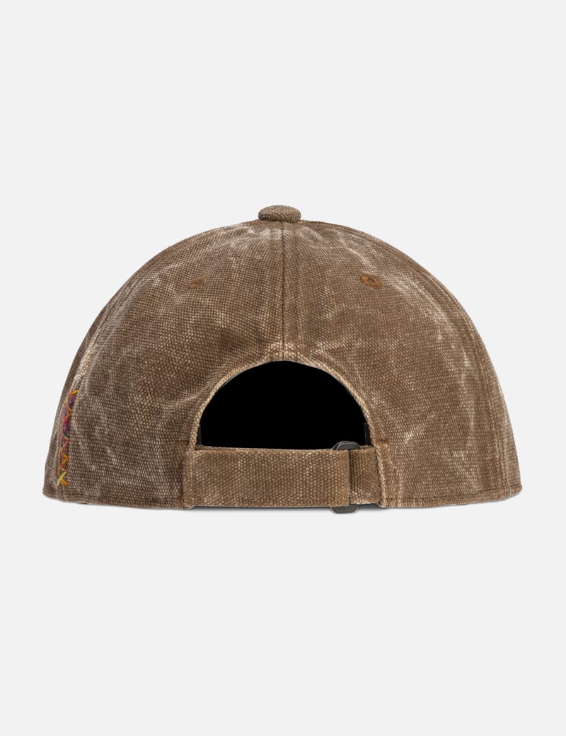 アクネ ストゥディオズ - レザー フェイス パッチ キャップ | HBX