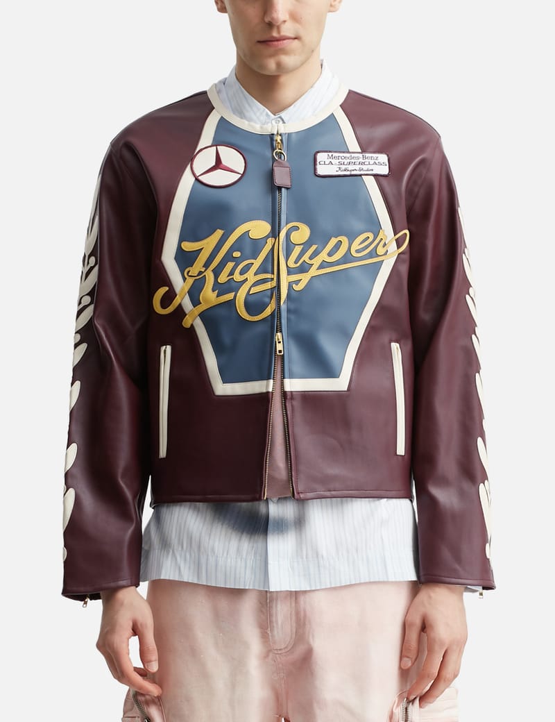 KidSuper KidSuper X Mercedes Benz Racer Jacket - Vegan leather