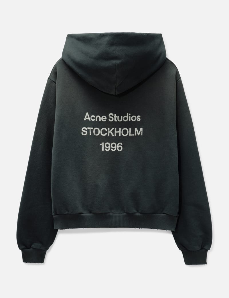 Acne Studios - ロゴ フーデッドセーター | HBX - ハイプビースト ...
