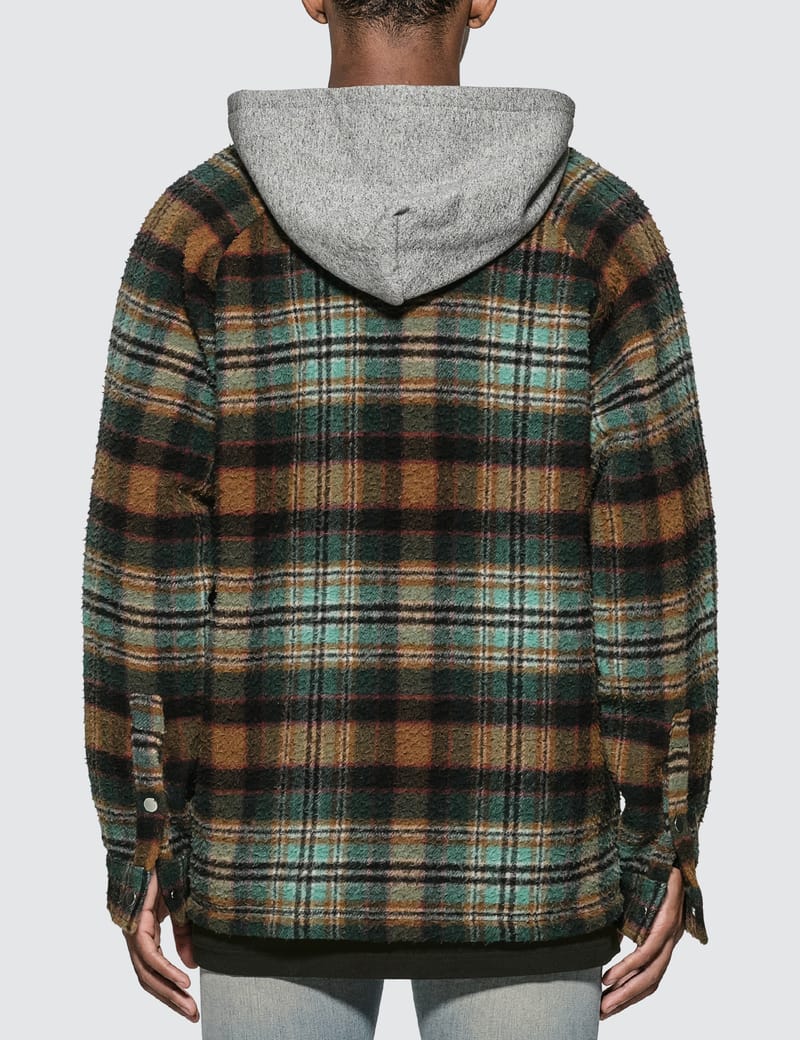 Represent hooded flannel sale