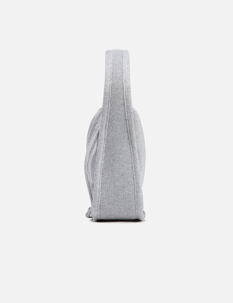 ◆ALEXANDER WANG◆グレー スモール Ryan バッグ Ryan Small Bag in Faded Rib Knit in GREY AGED | alexanderwang®
