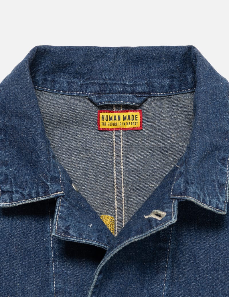 Human Made Denim Coverall Jacket - Lightweight Japanese denim with