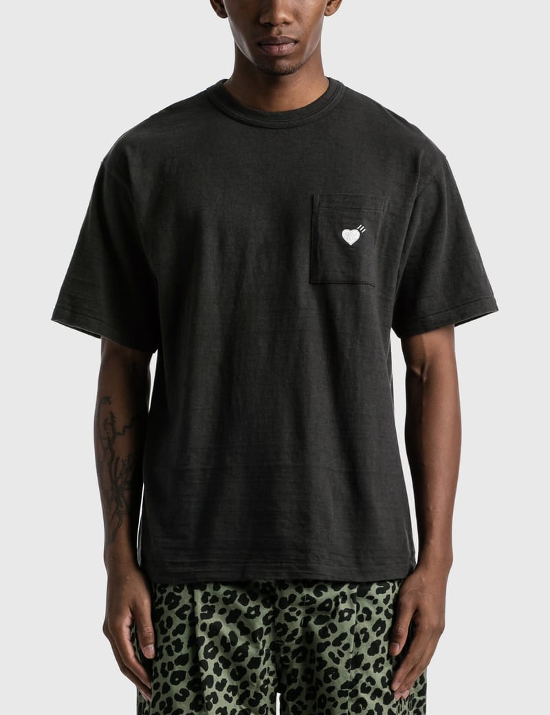 HUMAN MADE POCKET T-SHIRT #1 BLACK 新品 HUMAN MADE Pocket T-Shirt in Black | SVD USA