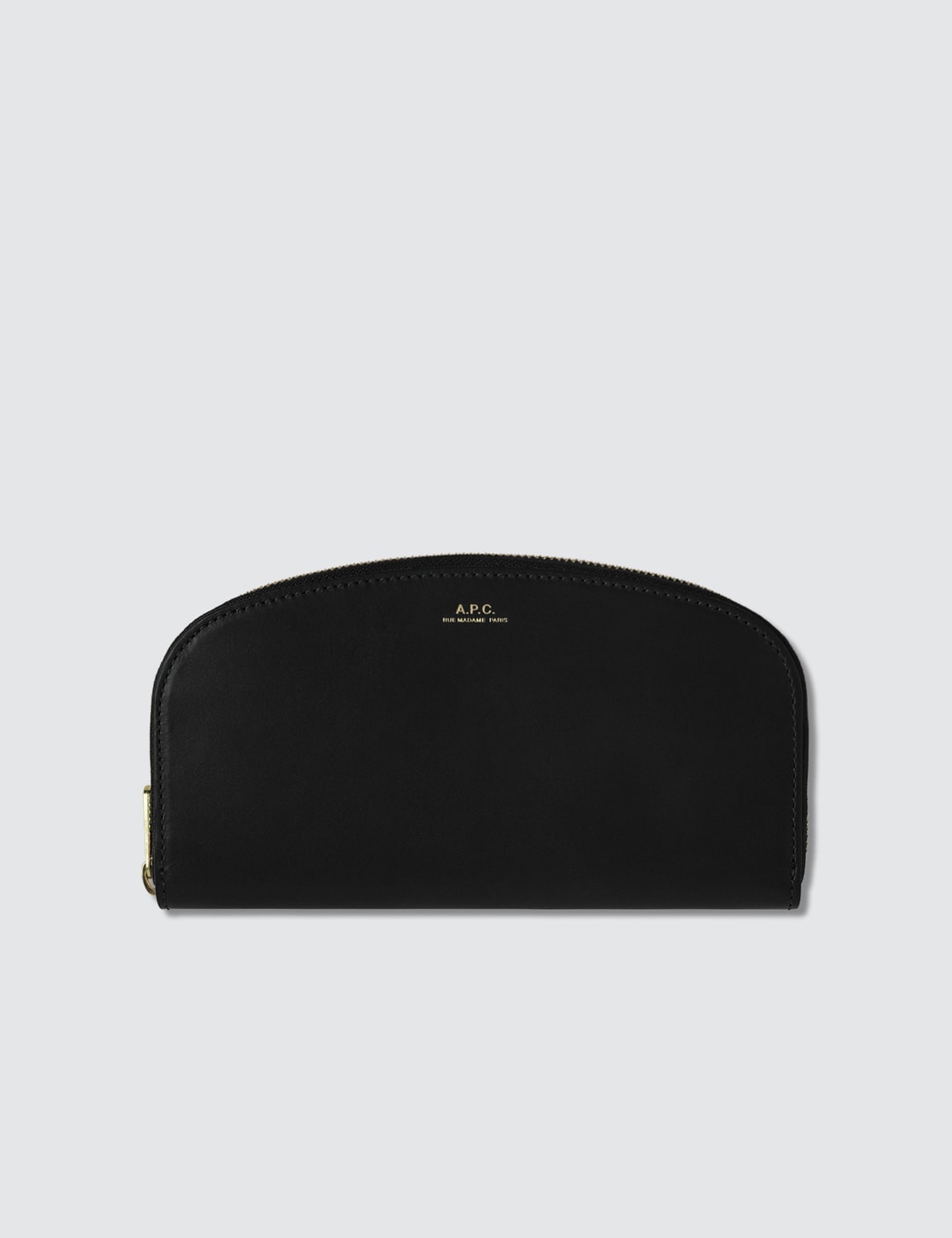 A.P.C. - Demi-lune Zip Long Wallet | HBX - Globally Curated Fashion and ...