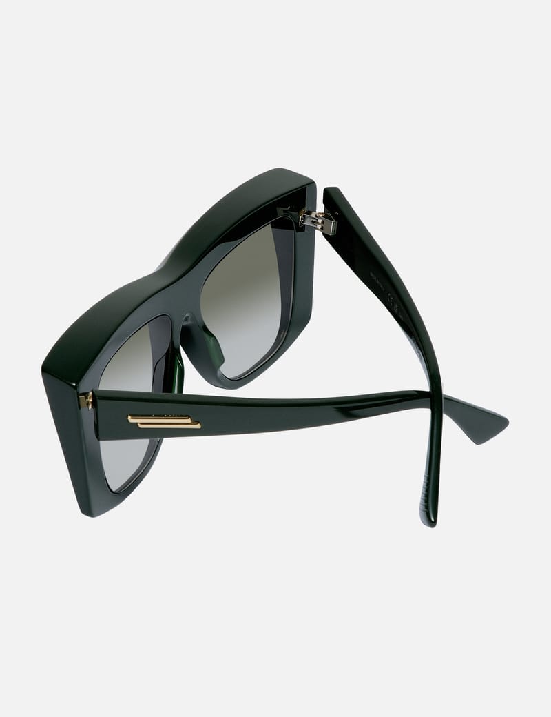Bottega Veneta - Visor Recycled Acetate Square Sunglasses