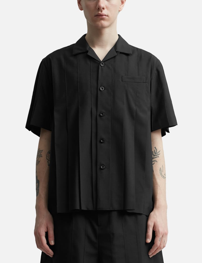 Sacai - Suiting Shirt | HBX - Globally Curated Fashion and