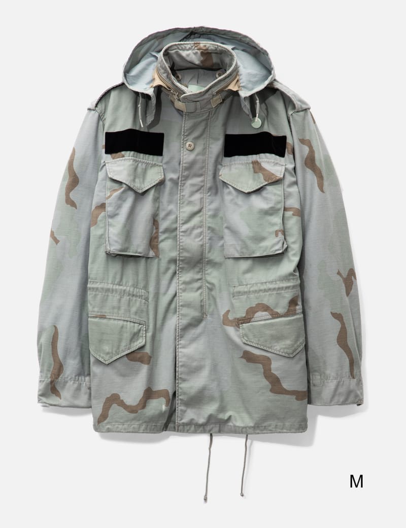 Oamc Re:Work Field Jacket Men's Camo Size L HBX