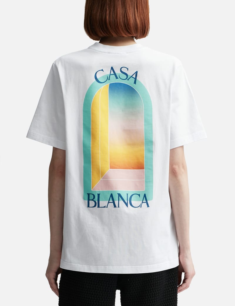 Casablanca - L'Arc Coloré T-Shirt | HBX - Globally Curated