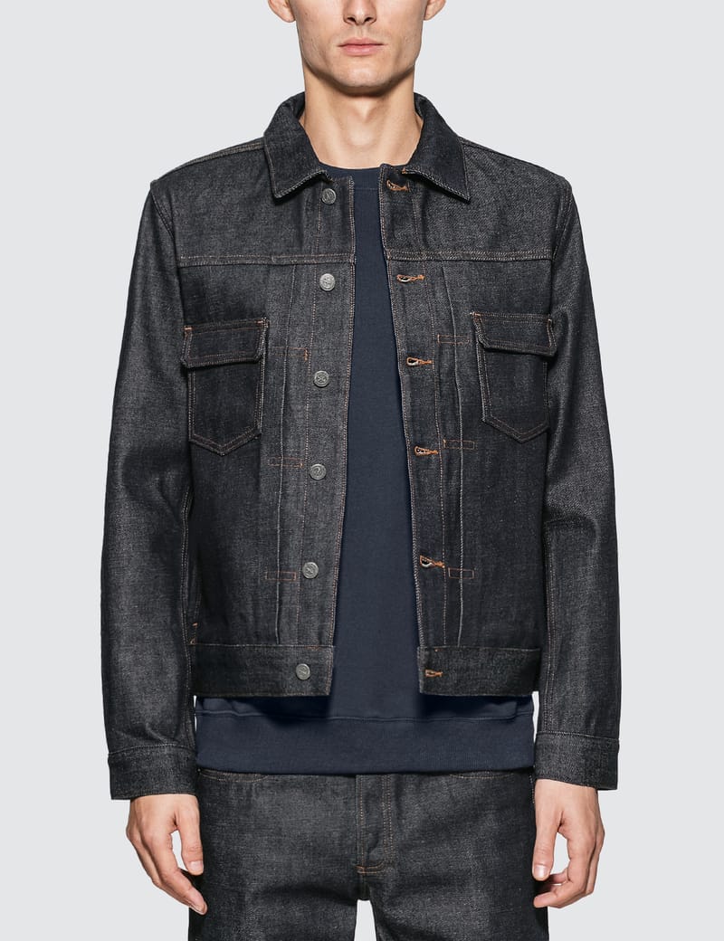 Apc work jean on sale jacket