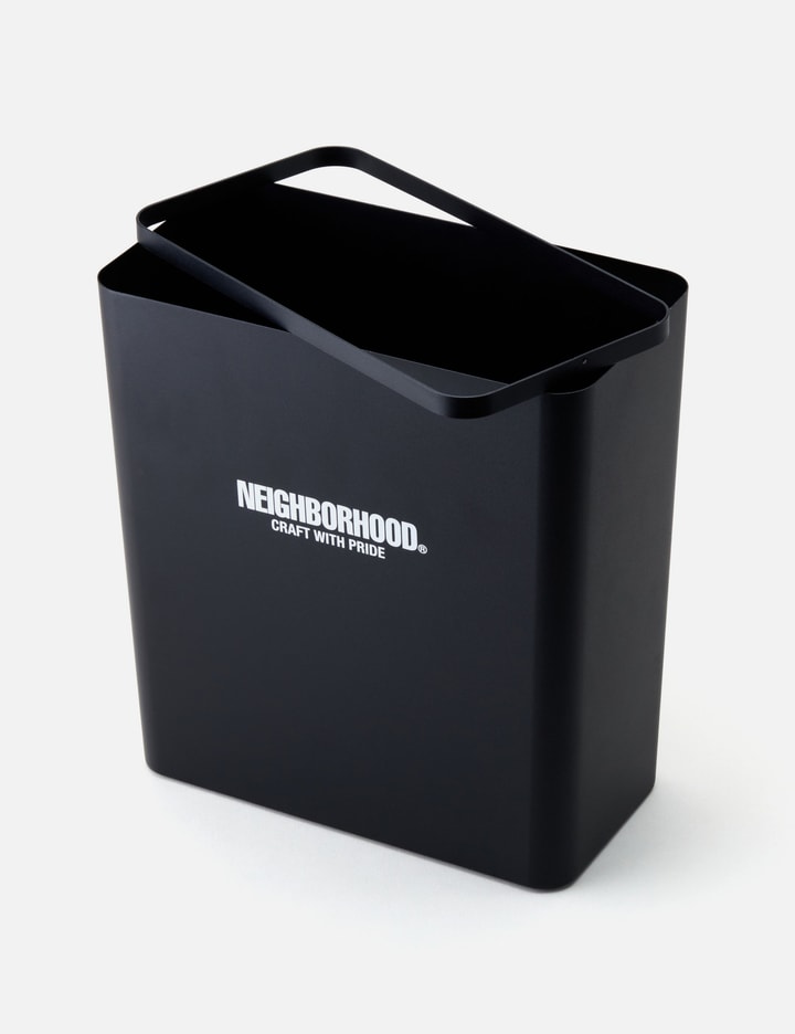 NEIGHBORHOOD LOGO TRASH CAN HBX neighborhood-logo-trash-can-hbx