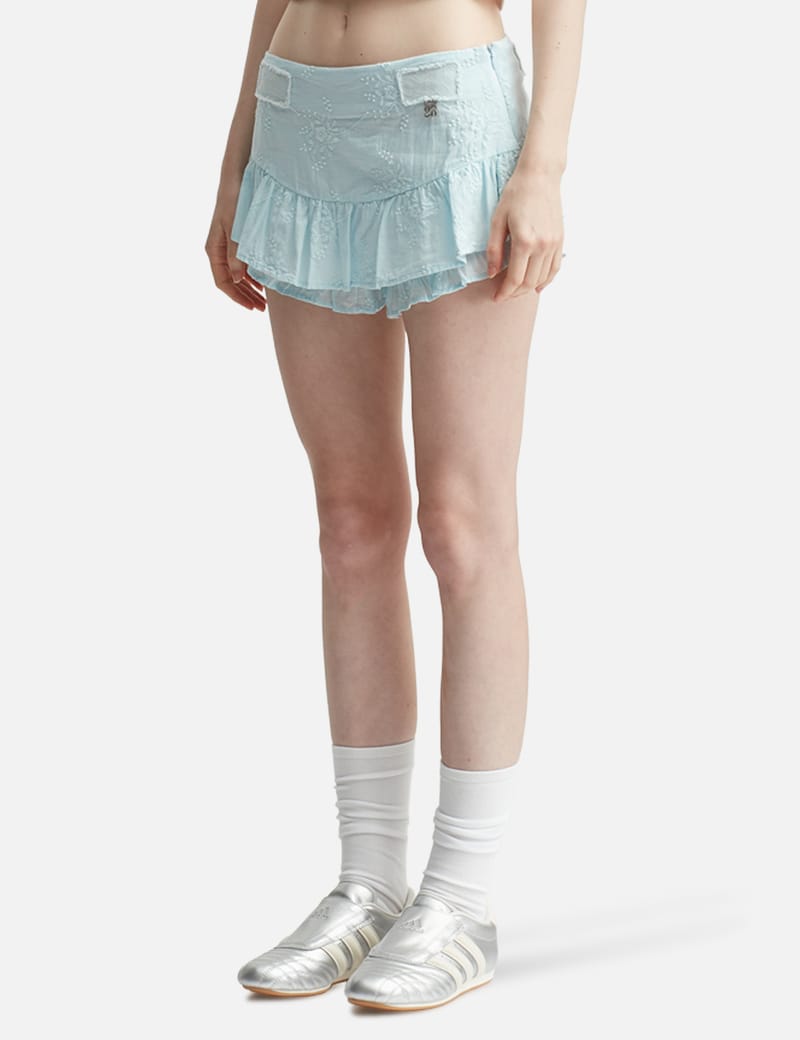 Glowny Rodeo Micro Mini Skirt | ModeSens