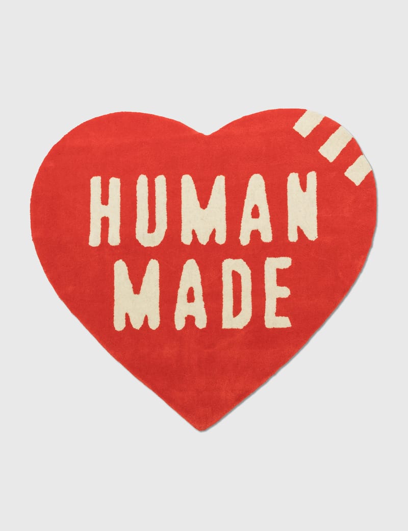 Human Made - Heart Rug - Large | HBX - Globally Curated Fashion and  Lifestyle by Hypebeast