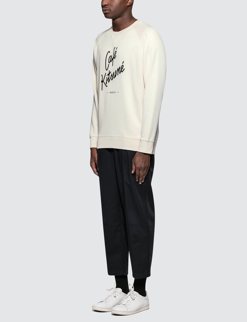 cafe kitsune スウェットXS cafe kitsune スウェットXS CAFE KITSUNE FOX RELAX SWEATSHIRT