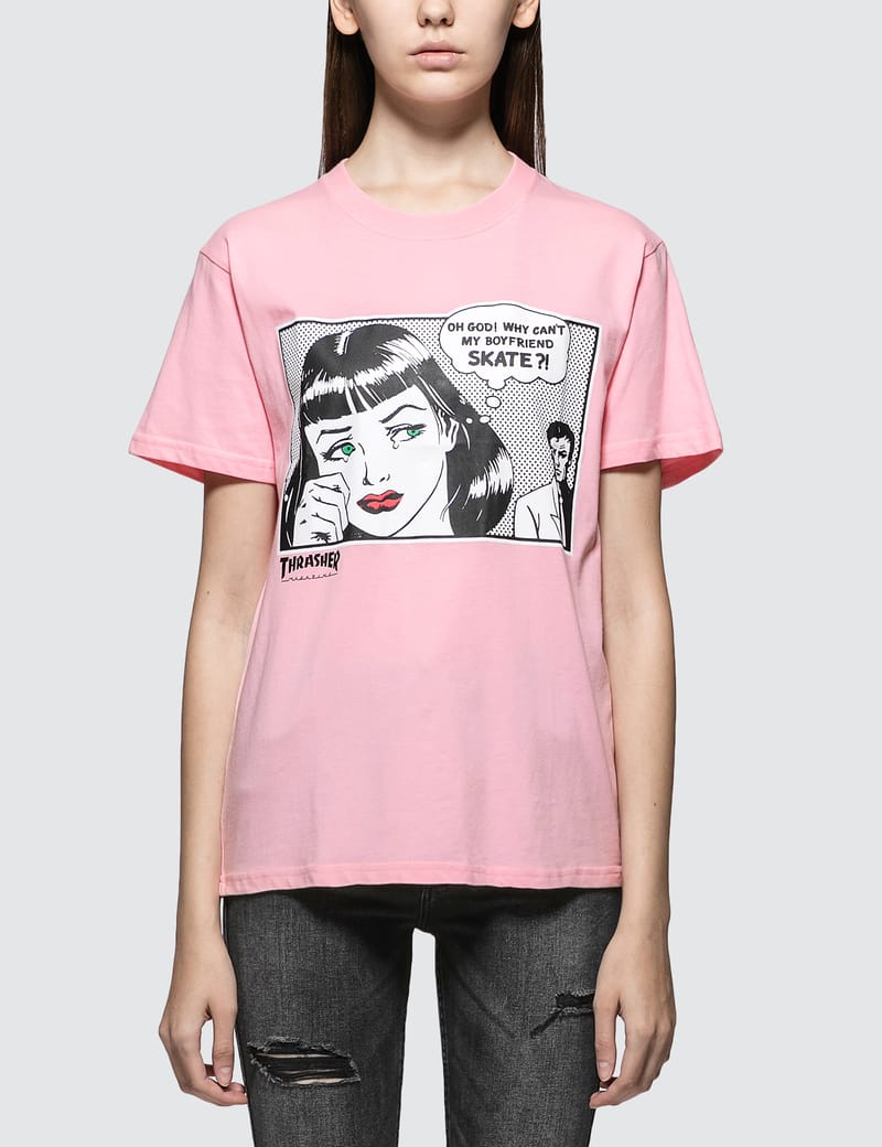 Thrasher - Boyfriend T-Shirt | HBX - Globally Curated Fashion and