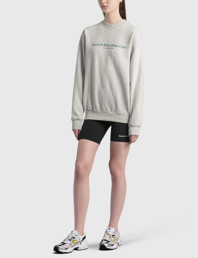 Sporty & Rich - Athletic Club Crewneck | HBX - Globally Curated