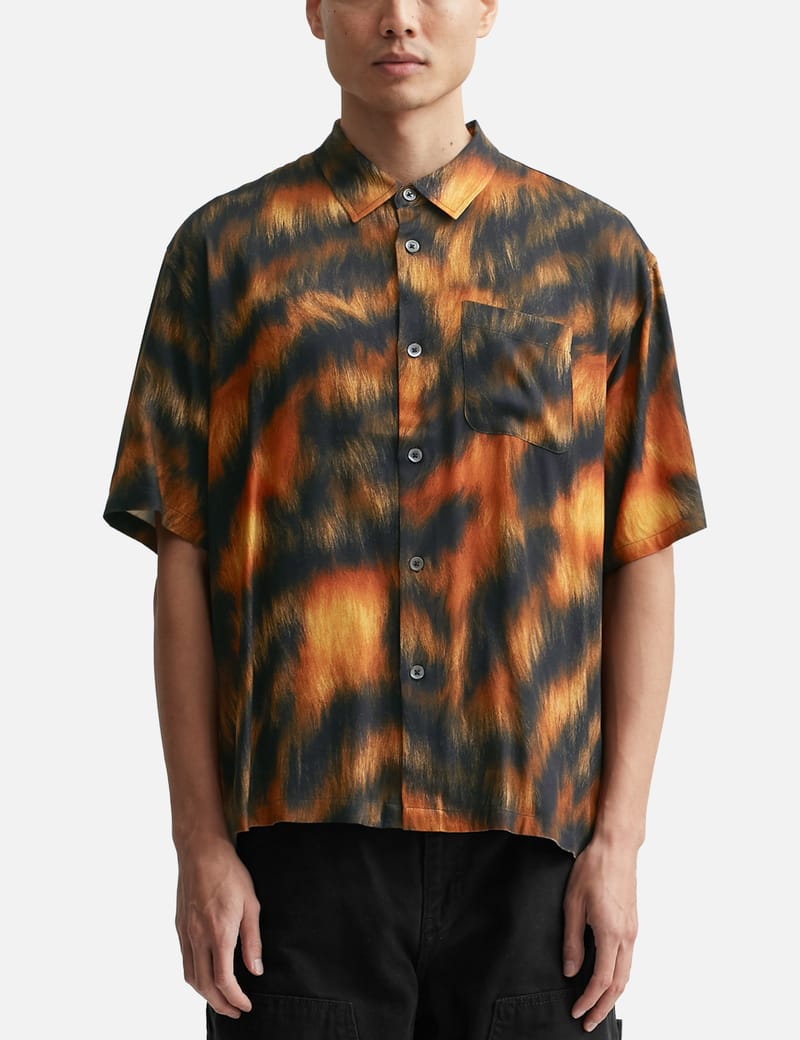 Stüssy - Fur Print Shirt | HBX - Globally Curated Fashion and