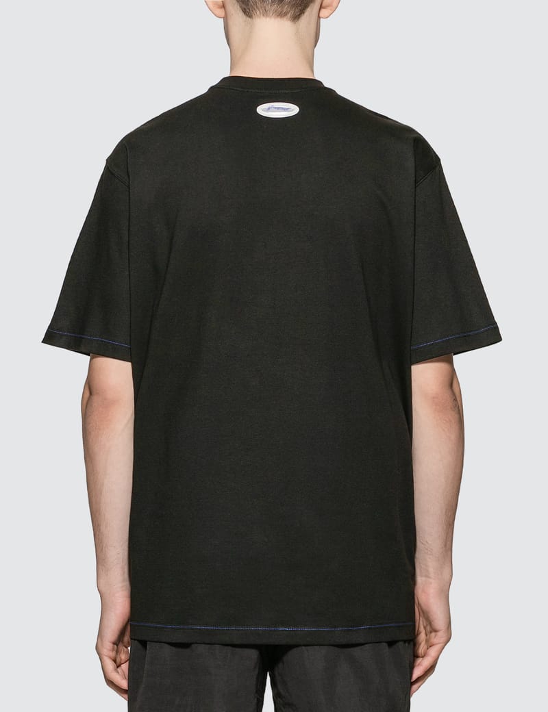 ★ADERERROR★ A patch tshirt Noir Ader Error - Sliced Logo Sweatshirt | HBX - Globally Curated