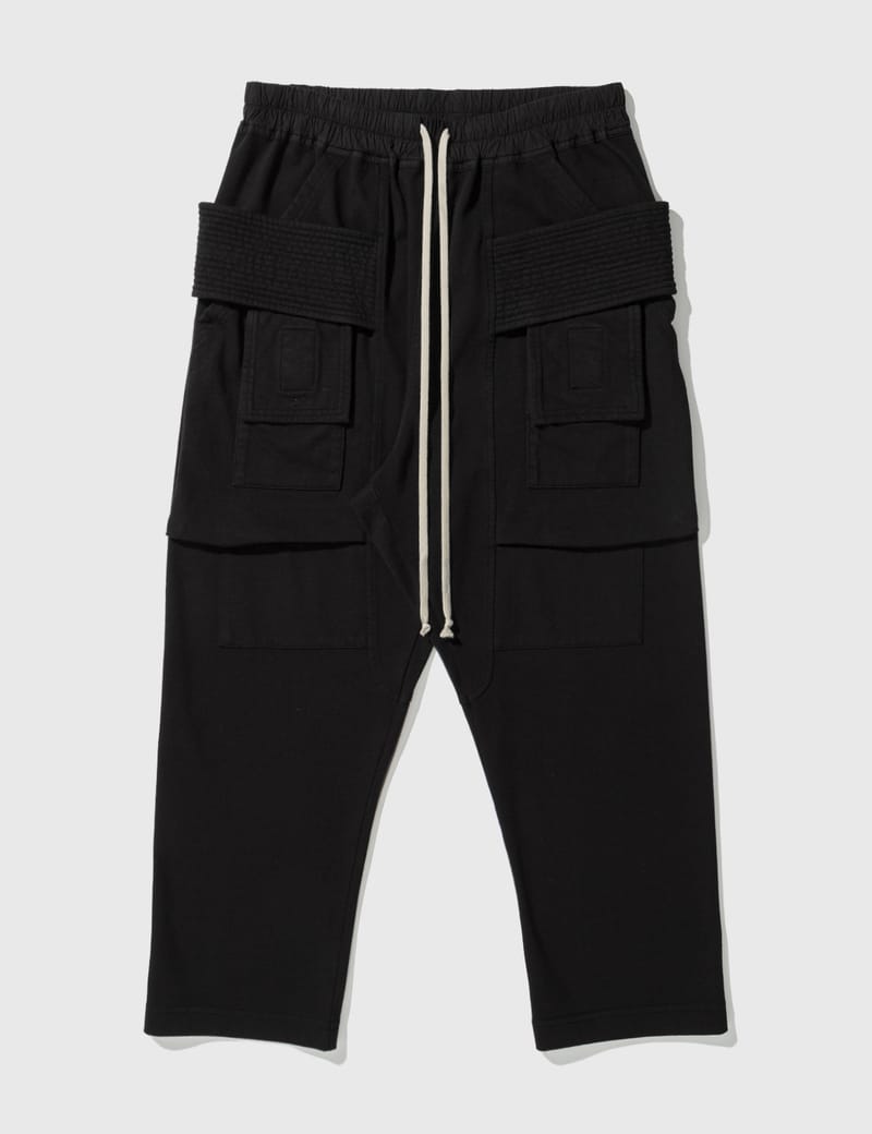 Rick Owens Drkshdw - Creatch Cargo Drawstring Pants | HBX