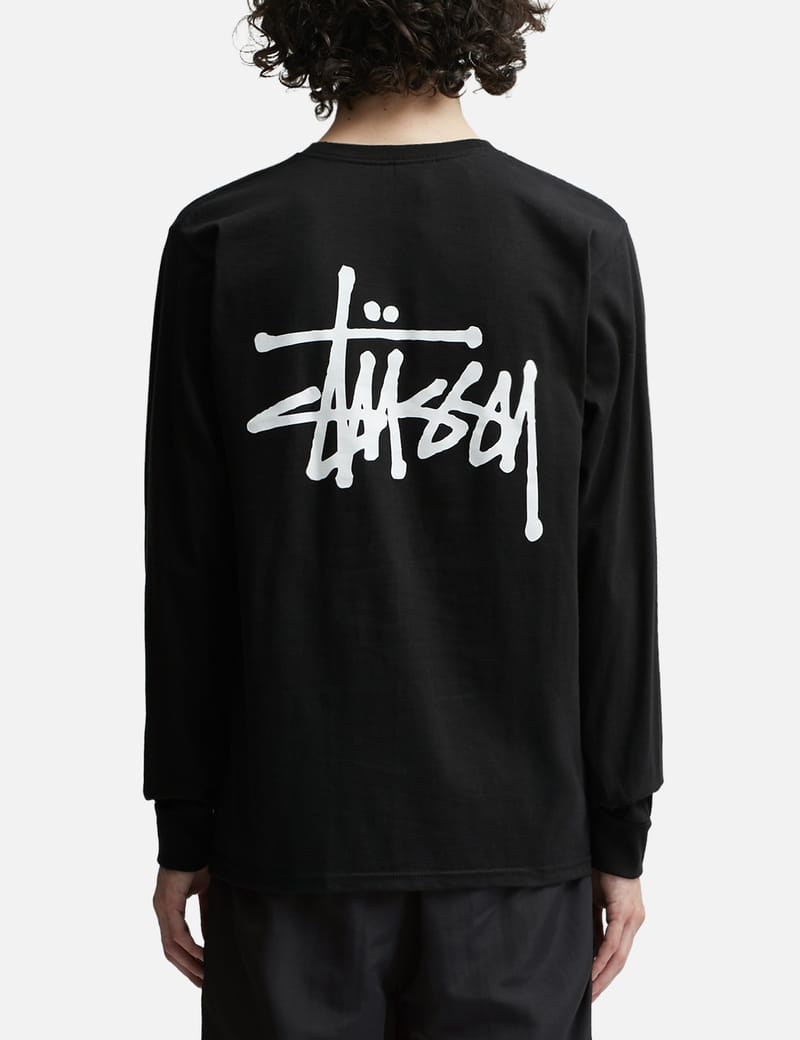 Stüssy - Basic Stüssy LS T-Shirt | HBX - Globally Curated