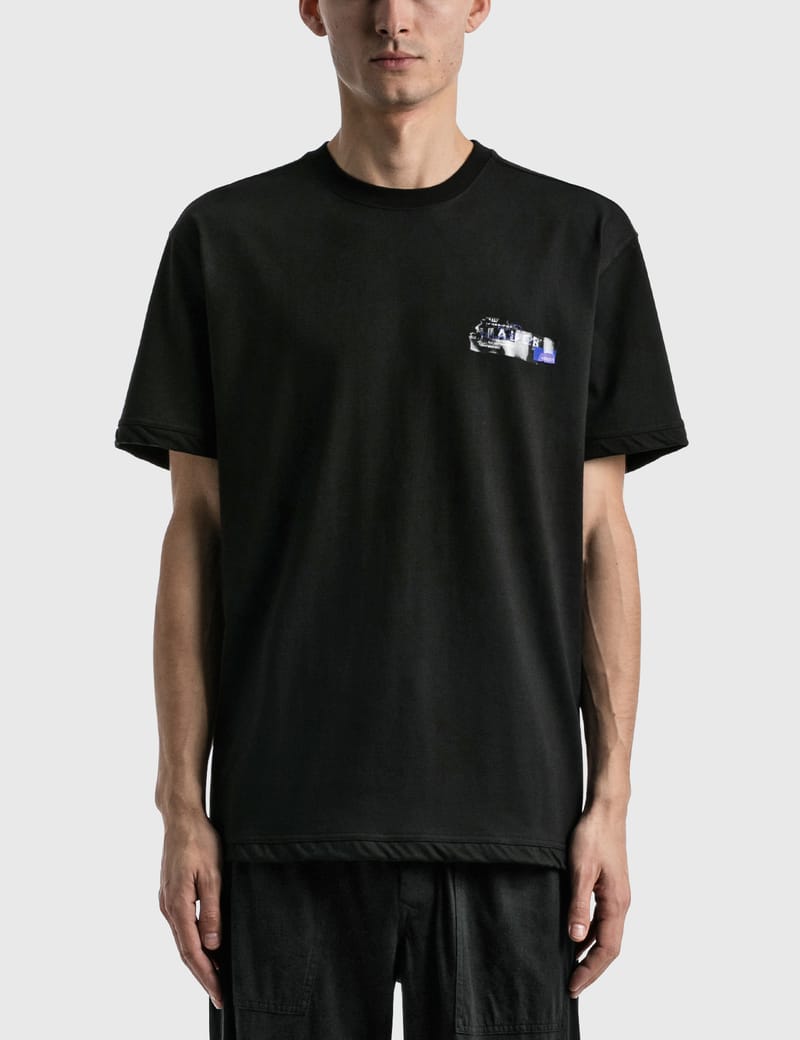 ★ADERERROR★ Tap tshirt Noir Ader Error - Fail Tape Logo T-shirt | HBX - Globally Curated