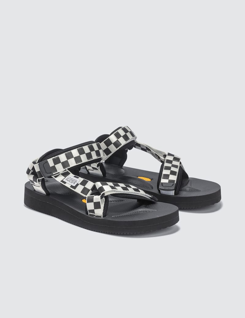 Suicoke Depa V2 Checkered Sandals HBX Globally Curated