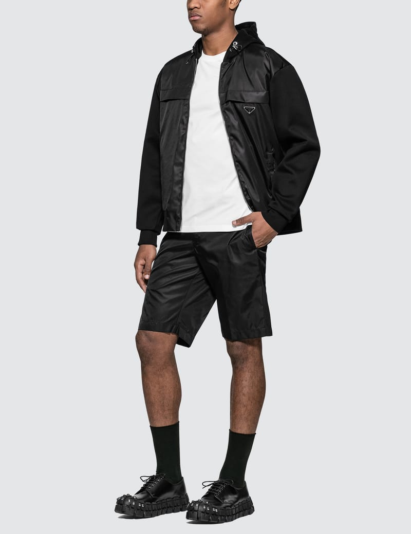 Prada - Nylon Knit Jacket | HBX - Globally Curated Fashion and