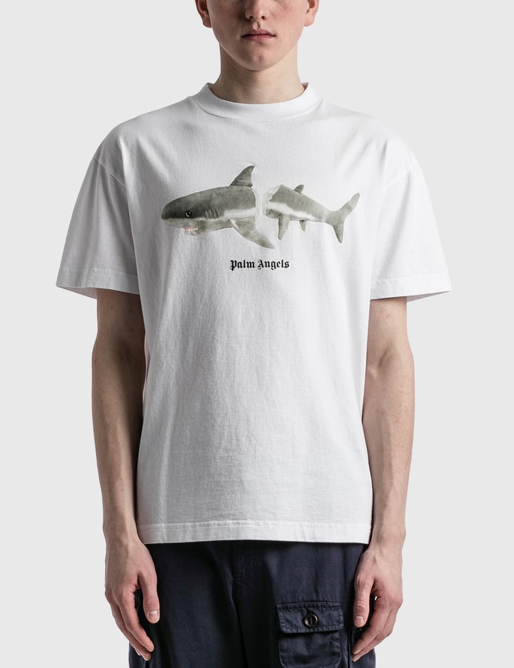 Palm Angels - Shark Print T-shirt | HBX - Globally Curated Fashion and ...