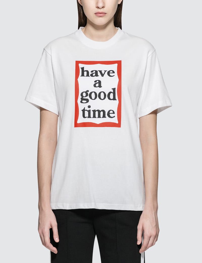 特価ブランド T-Shirt S/S Frame - Time Good A Have | Globally - HBX トップス