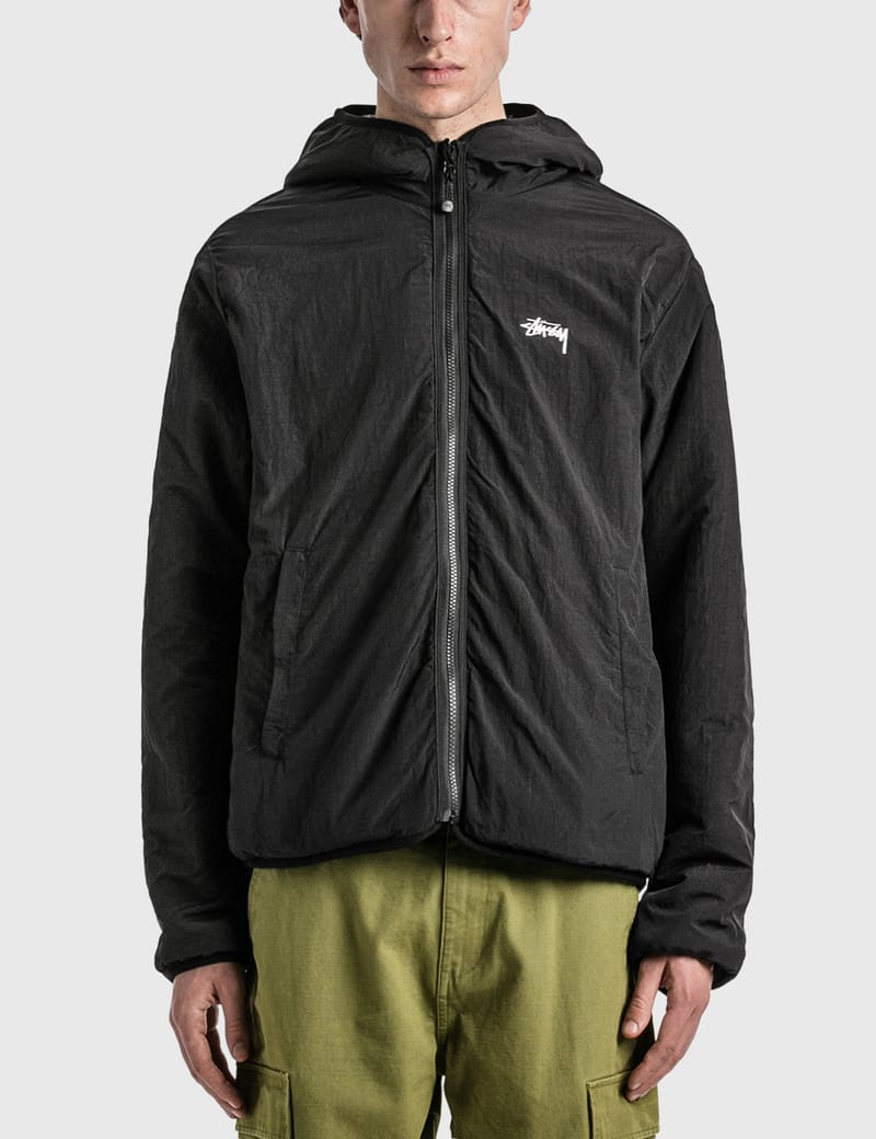 Stüssy - Snake Jacquard Sherpa Jacket | HBX - Globally Curated