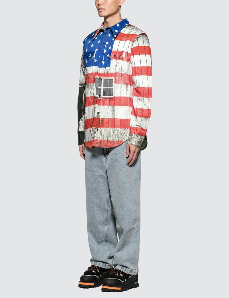 CALVIN KLEIN JEANS EST.1978 - Painted Barn Western Shirt | HBX