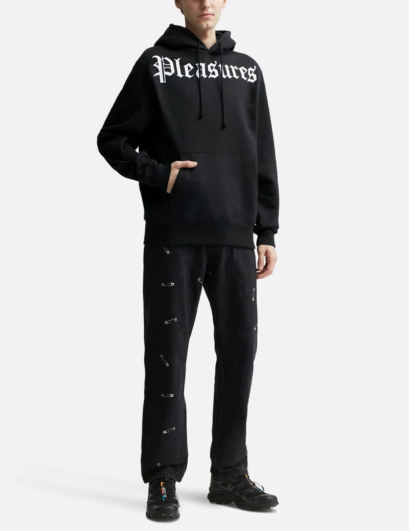 Black discount pleasures hoodie