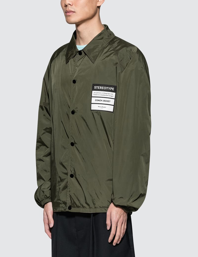 Maison margiela 2025 coach jacket