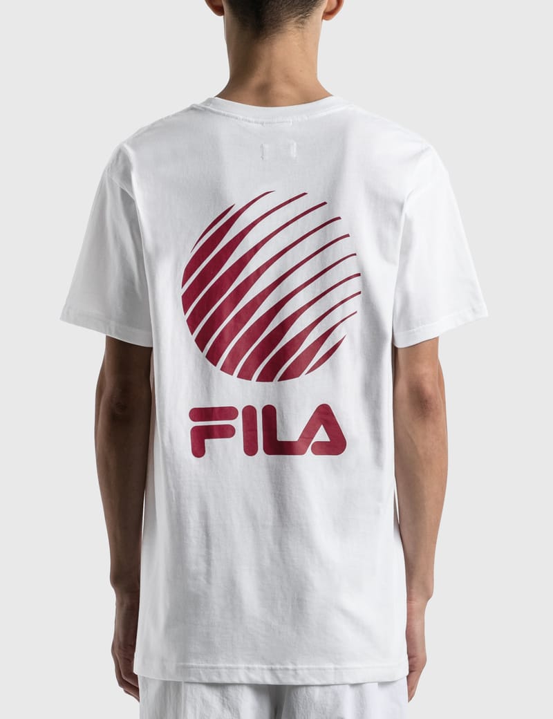 Hellrazor - Hellrazor X Fila Logo T-shirt | HBX - Globally Curated