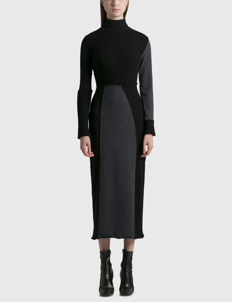 All saints kowlo shop roll neck dress