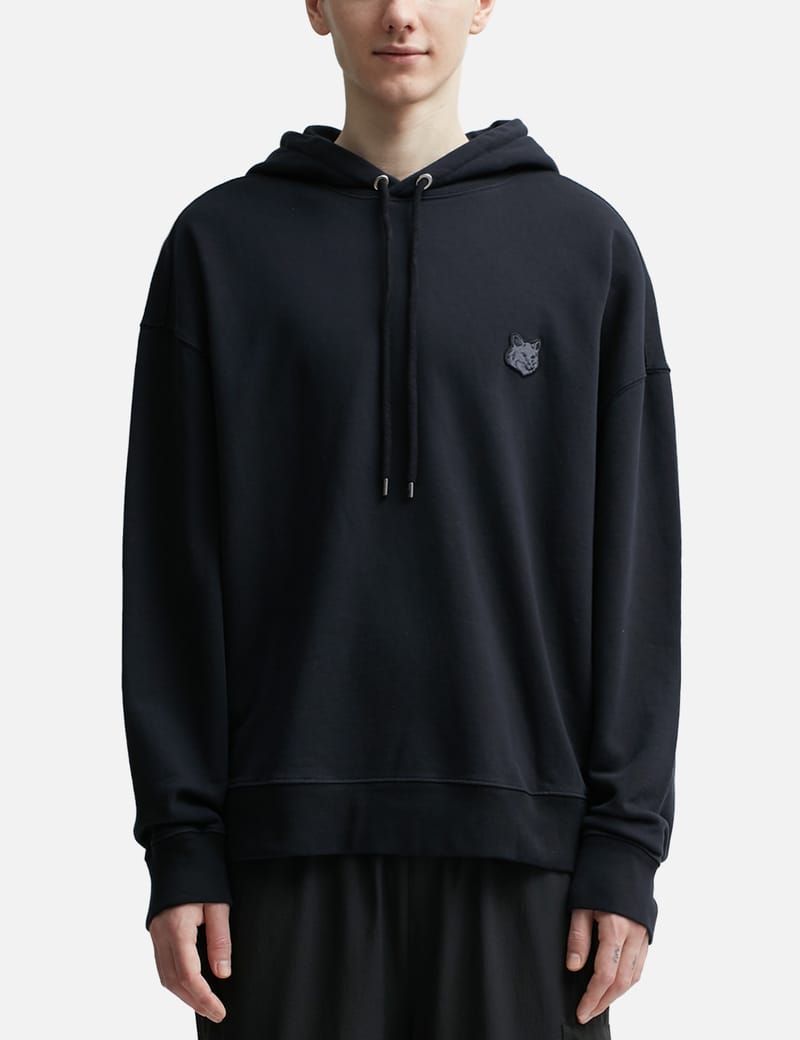 Maison Kitsuné - Bold Fox Head Patch Oversize Hoodie | HBX