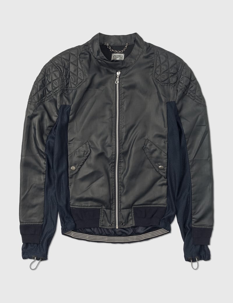 Maison Mihara Yasuhiro - Maison Mihara Yasuhiro Biker Mesh Jacket