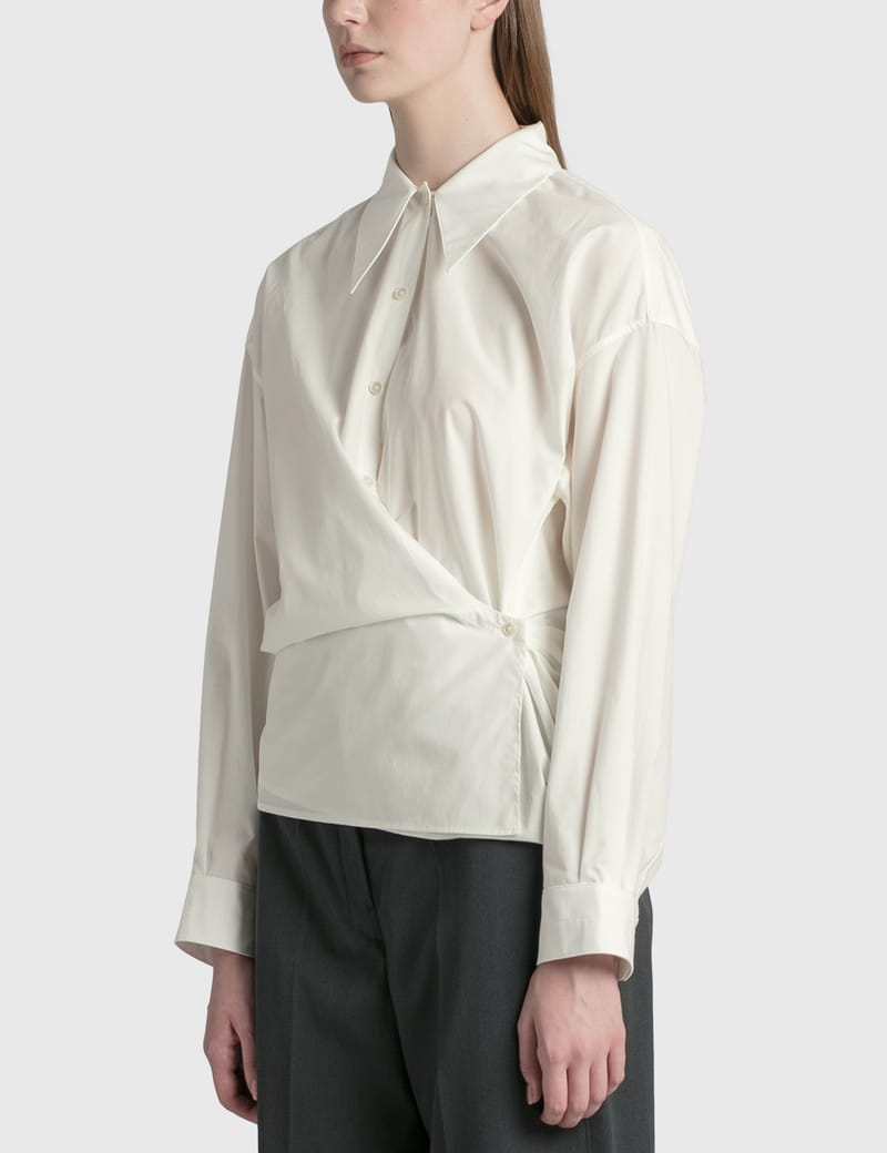 Lemaire - Twisted Shirt | HBX - Globally Curated Fashion and