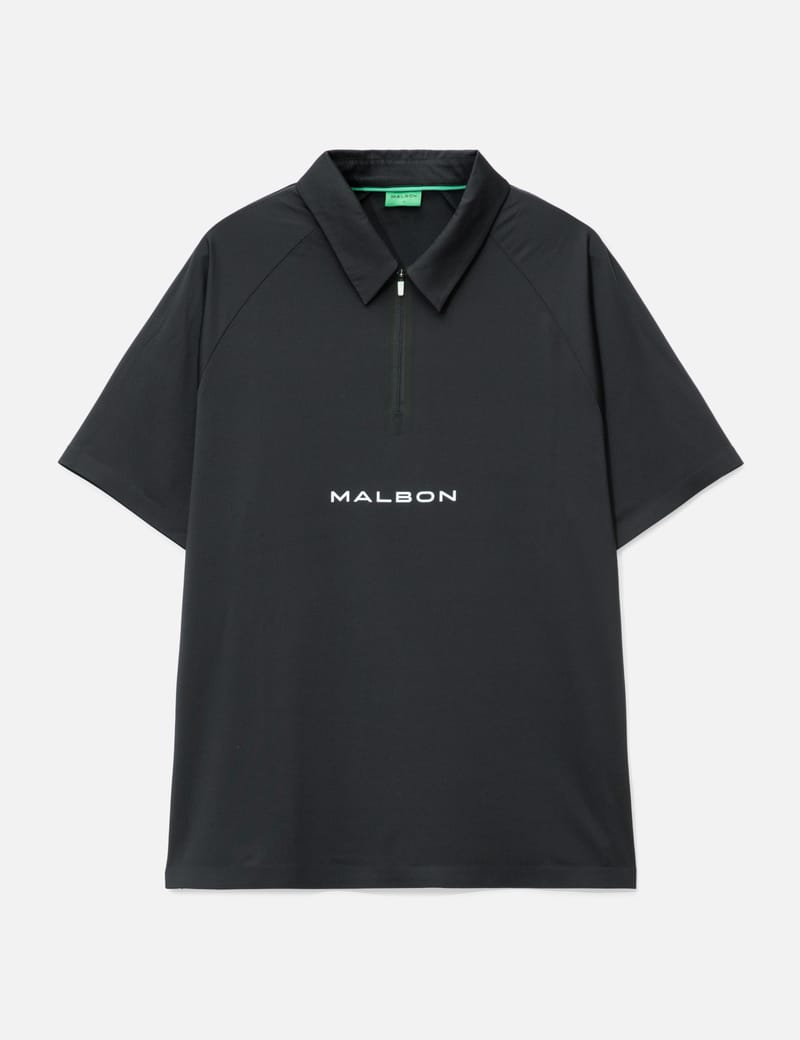 Malbon Golf Tour Divot Camo Polo - バークカモのリラックスフィット
