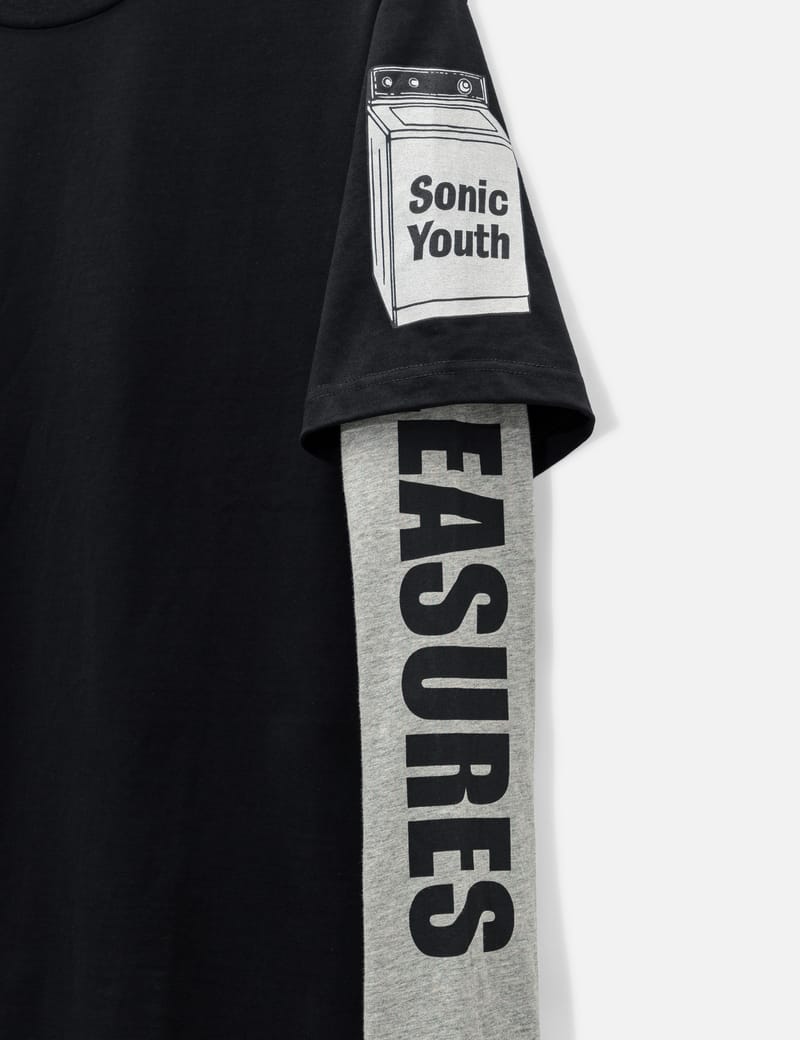 Pleasures - PLEASURES × Sonic Youth ベクズレイヤード ロングスリーブ | HBX -  ハイプビースト(Hypebeast)が厳選したグローバルファッション&ライフスタイル