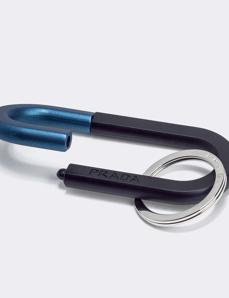 Prada - Carabiner Keychain | HBX - Globally Curated Fashion