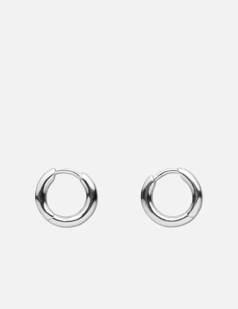 Human Made - HEART SILVER EARRING | HBX - Globally Curated