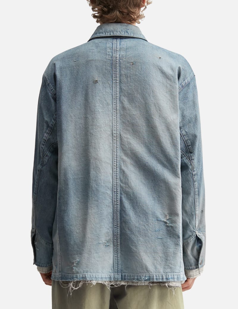 ANCELLM - DENIM COVERALL | HBX