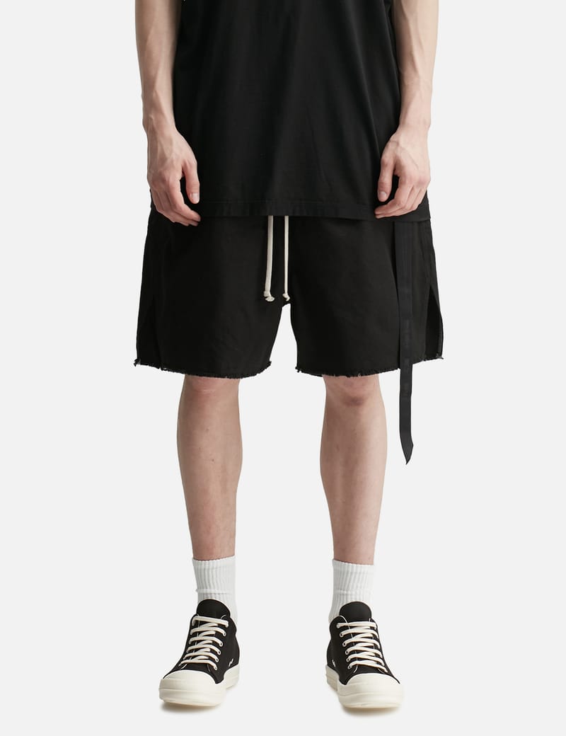 Rick Owens Drkshdw Long Boxers Butt Zip - Loose-fit Italian cotton