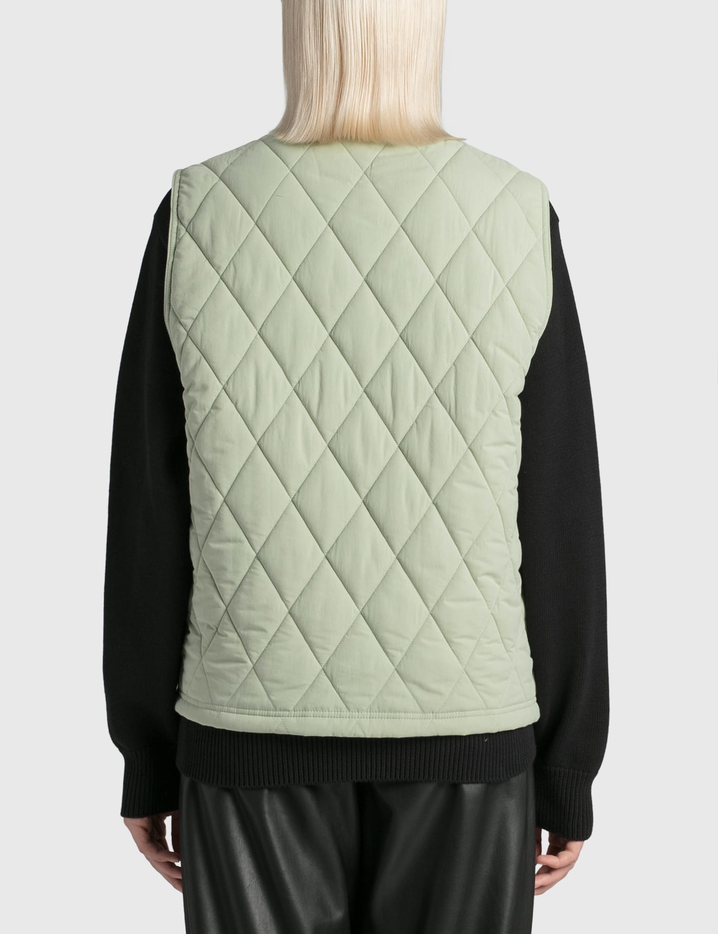 Stüssy - Diamond Quilted Zip-Up Vest | HBX - Globally Curated 