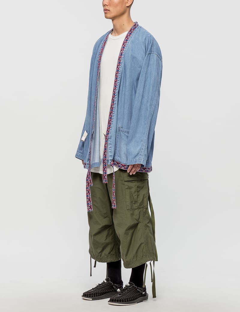 White Mountaineering - 6oz Denim Samue Shirt | HBX