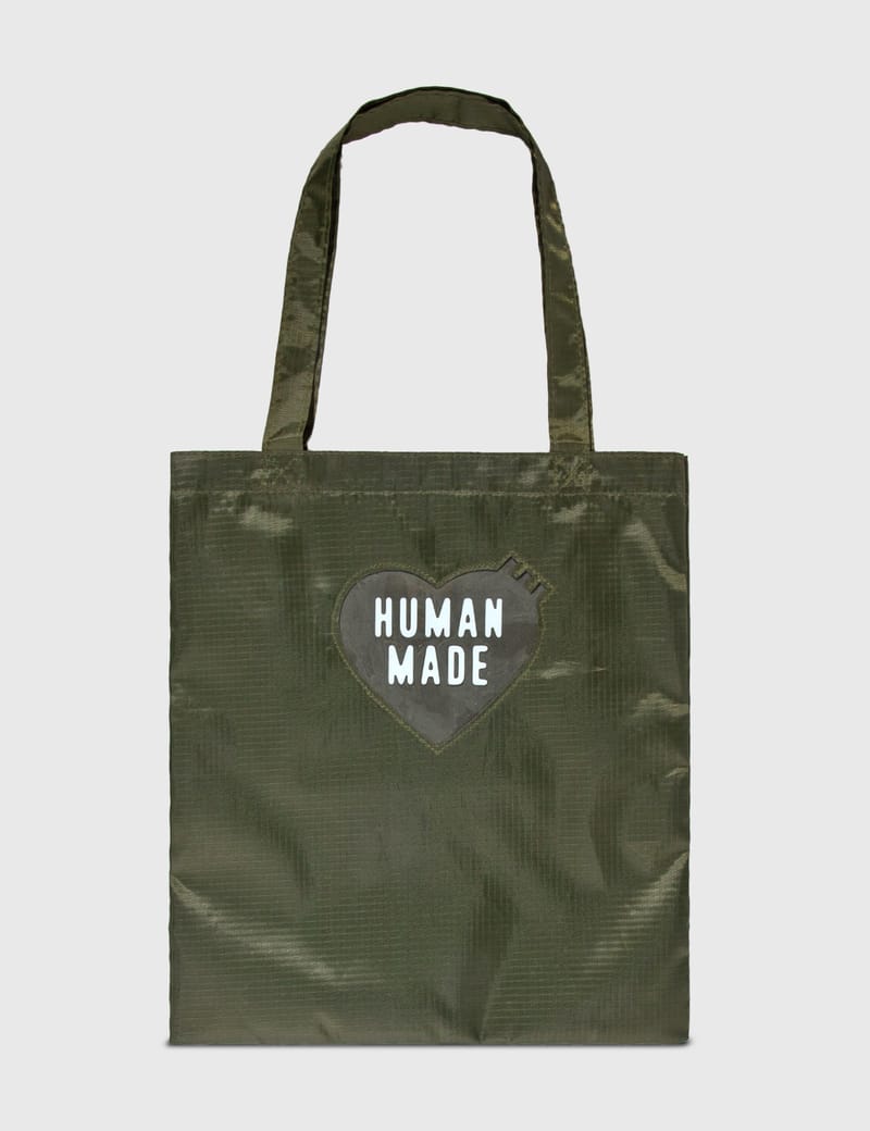 Human Made - Nylon Rip-stop Heart Tote Bag | HBX - HYPEBEAST